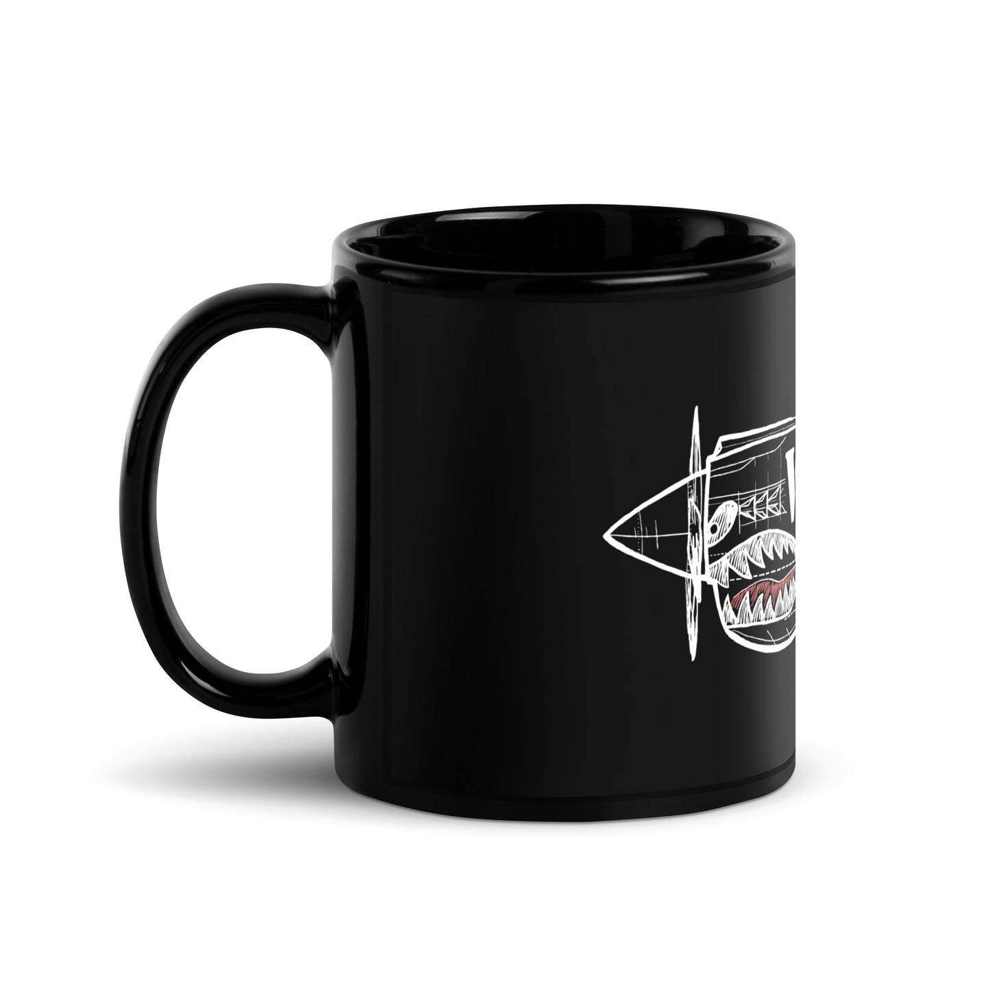 Black Glossy Mug