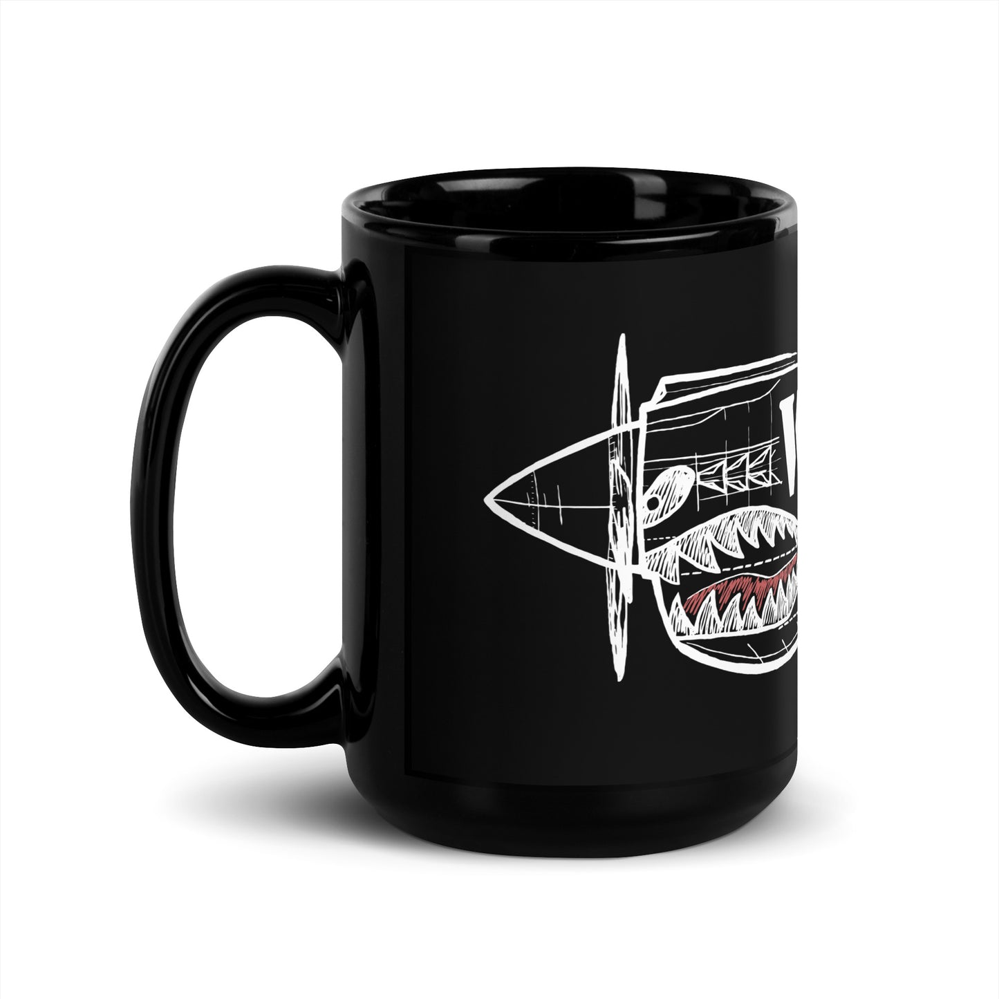 Black Glossy Mug