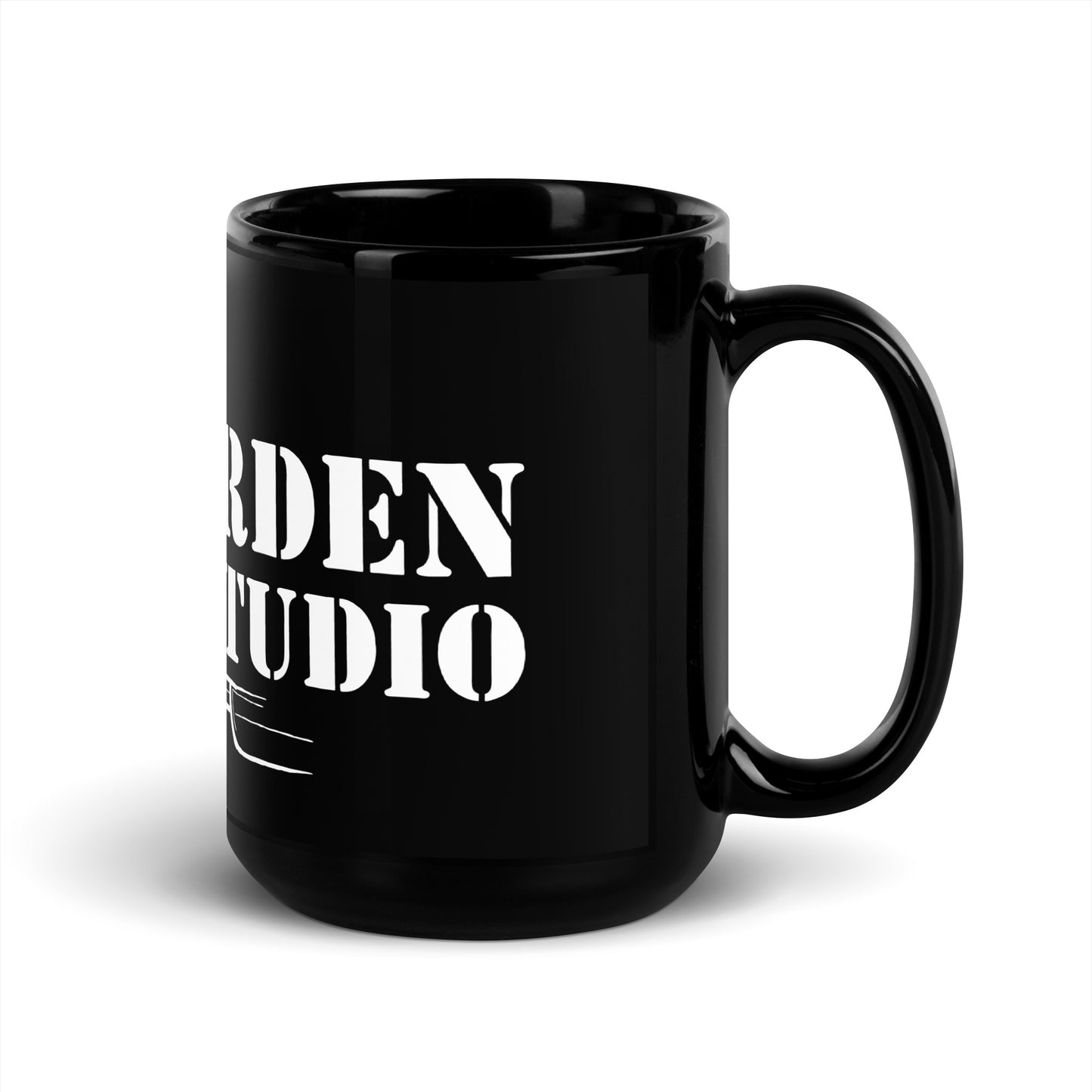 Black Glossy Mug